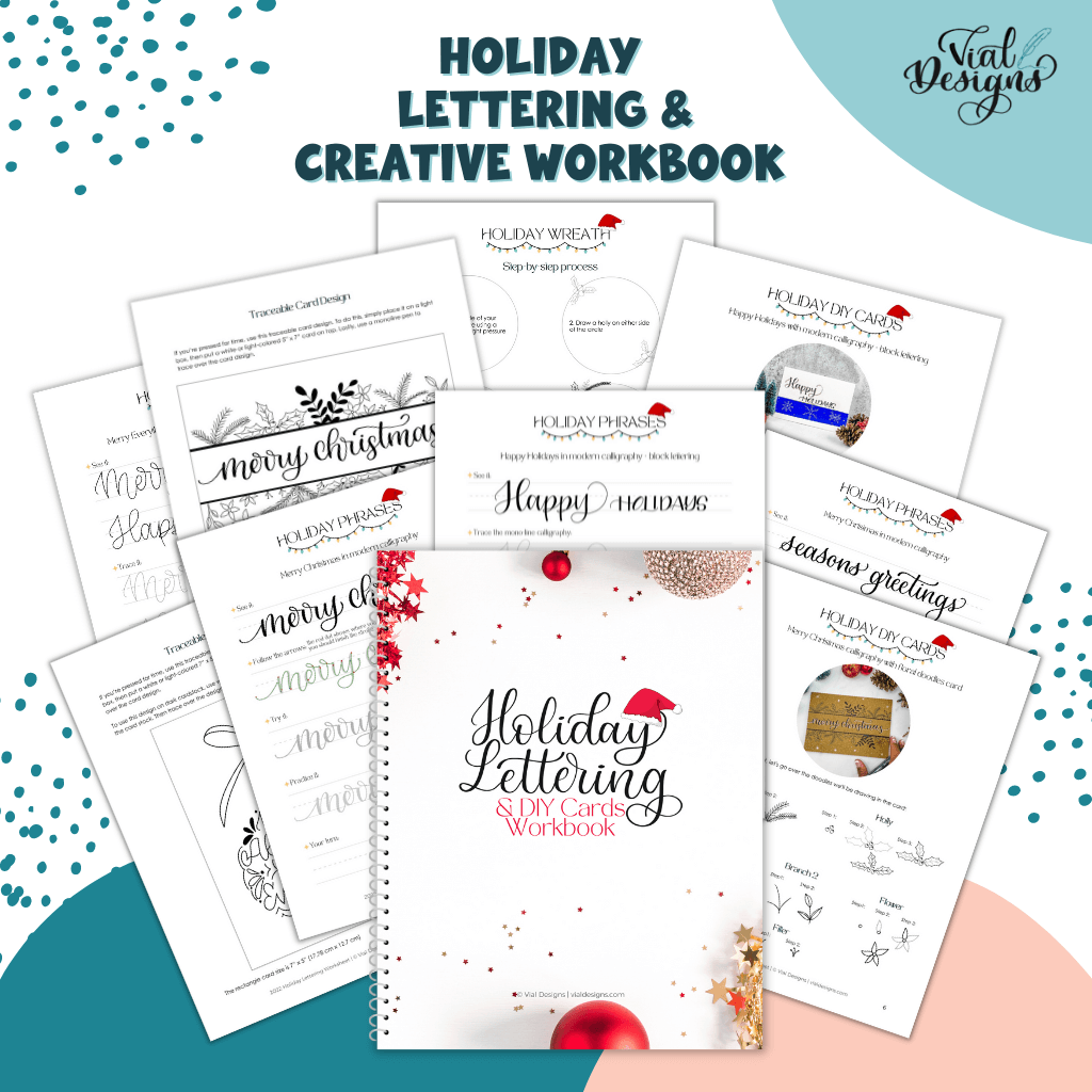 Holiday Lettering Bundle | INSTANT DOWNLOAD