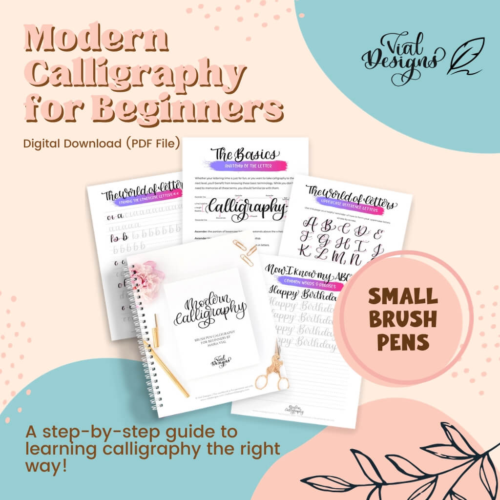 BUNDLE - STYLING MODERN CALLIGRAPHY | INSTANT DOWNLOAD