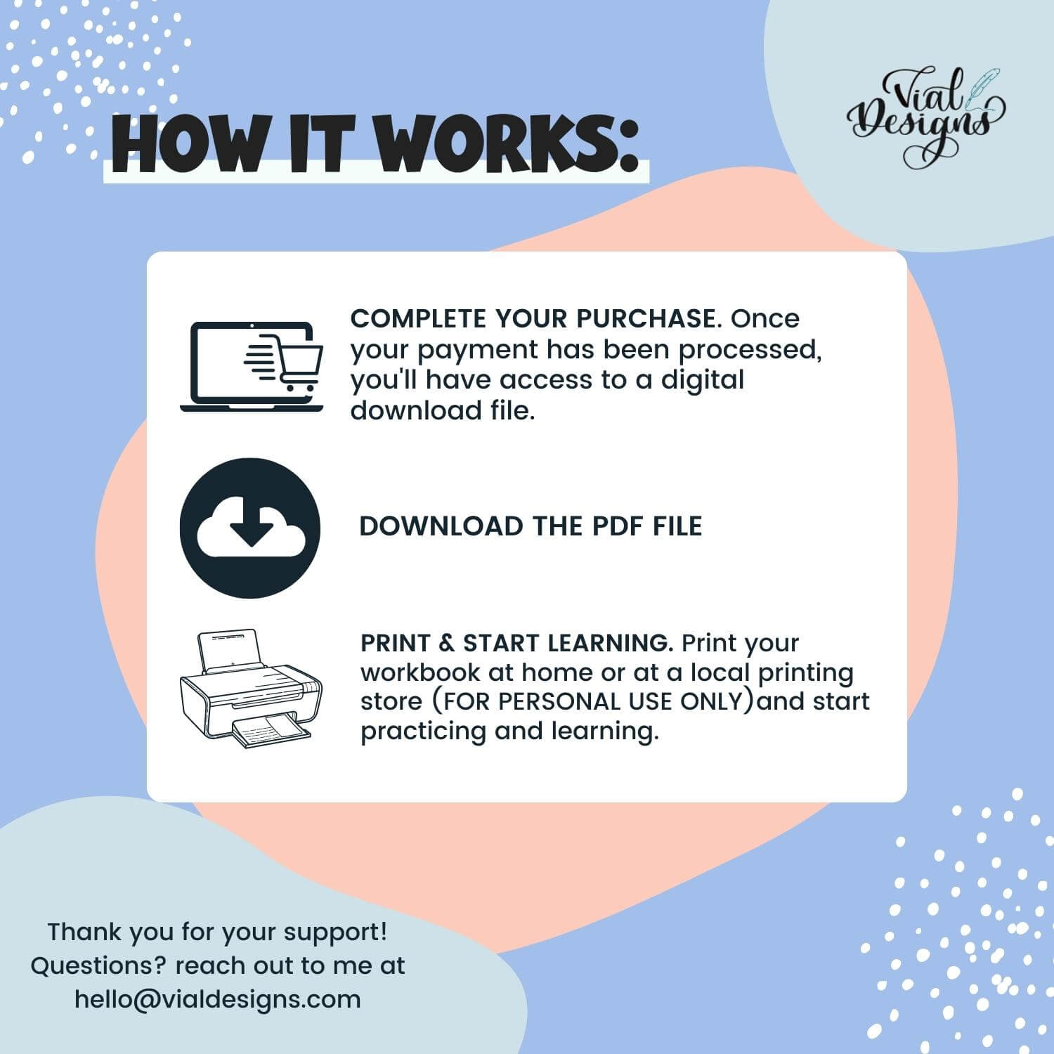 how to download and use the block lettering workbook