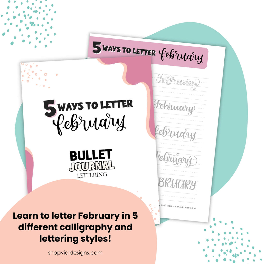 5 ways to letter february printable worksheet for beginners