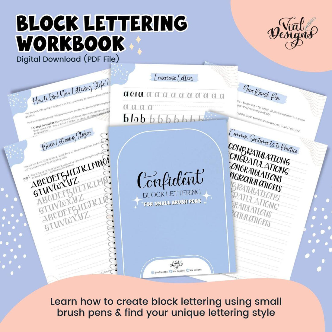 block lettering workbook for beginners
