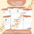 fall doodle workbook for beginners