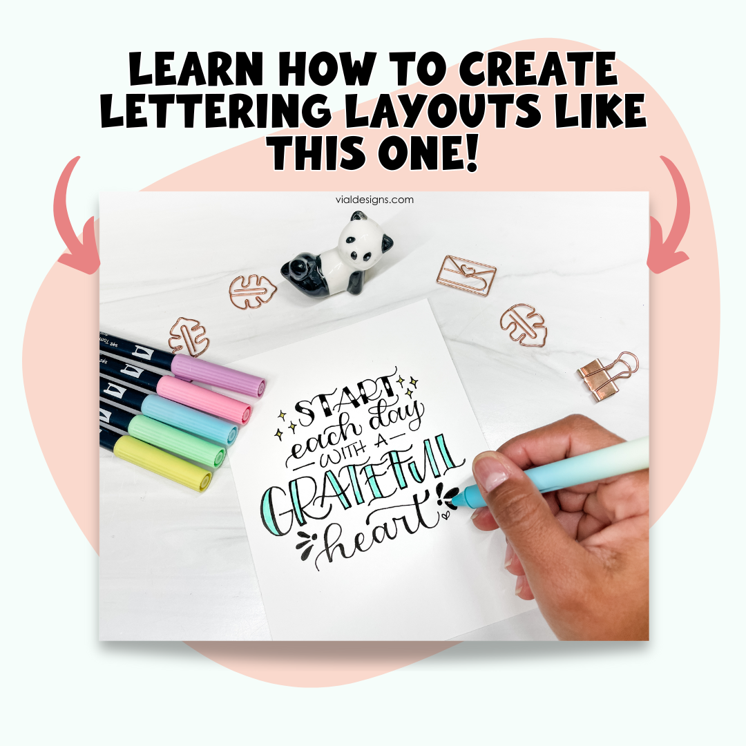 Create with Me Workshop: Fun Hand-Lettering Layouts