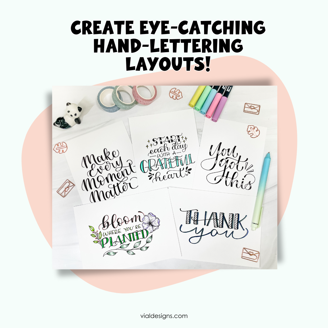 Create with Me Workshop: Fun Hand-Lettering Layouts