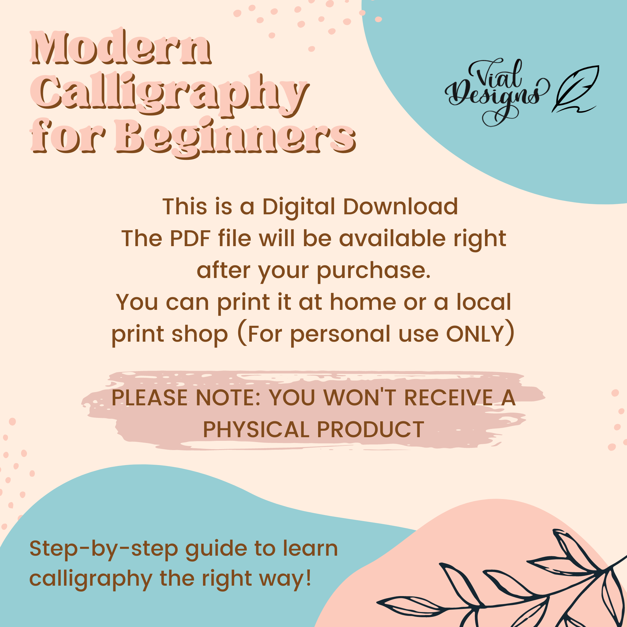 Hand Lettering and Modern Calligraphy workbook for Beginners: A Modern  Calligraphy step by step guide for beginners |Beautiful hand lettering for